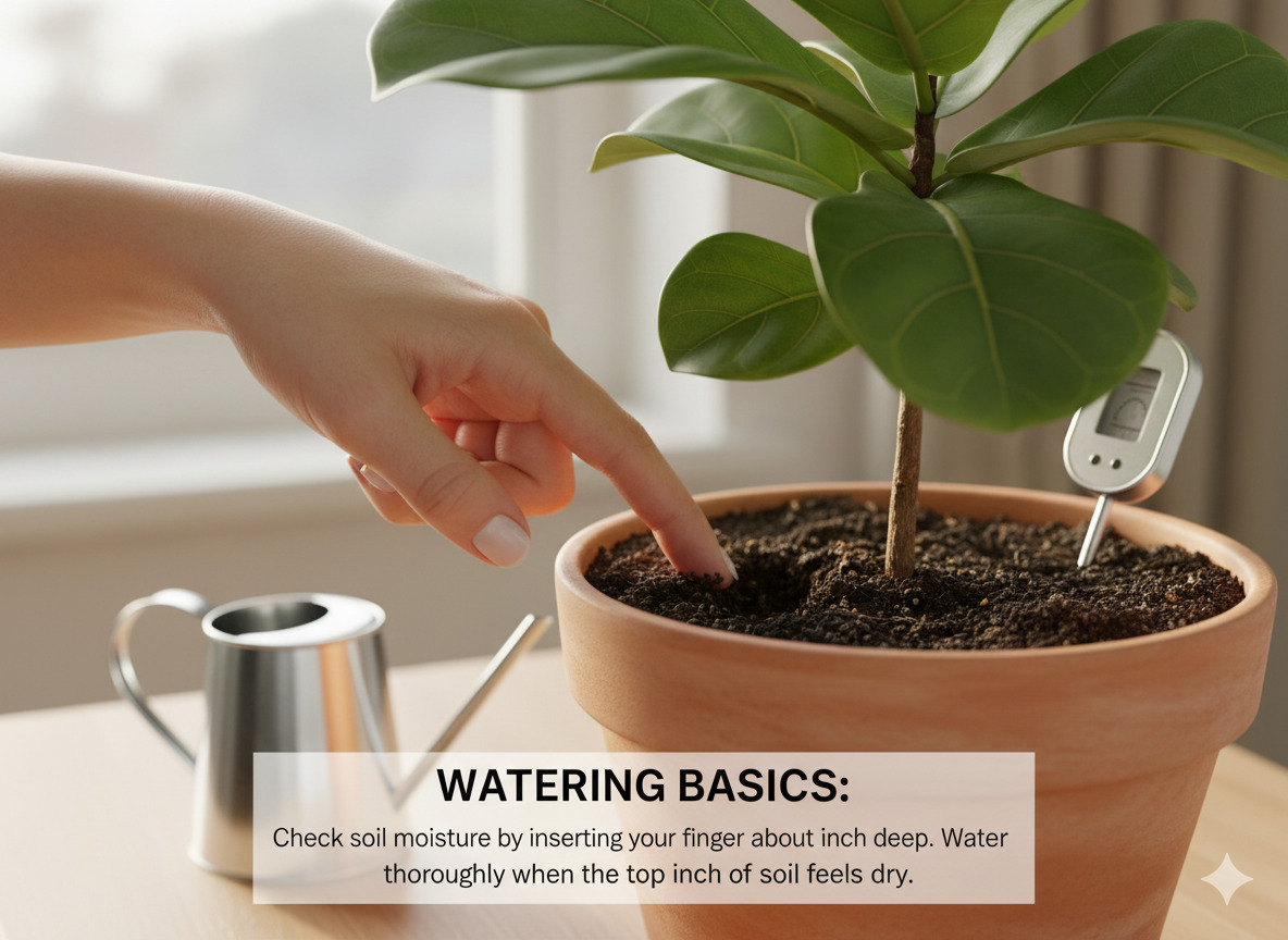 Proper watering techniques